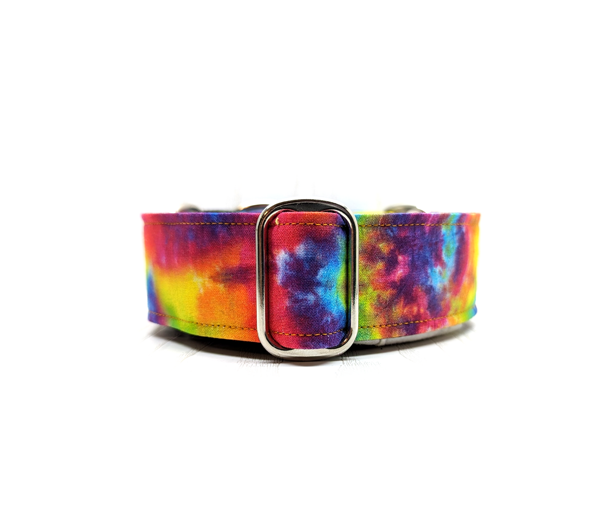 Tie dye dog shop collar