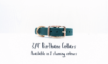 Load image into Gallery viewer, 3/4&quot; Waterproof BioThane buckle collar