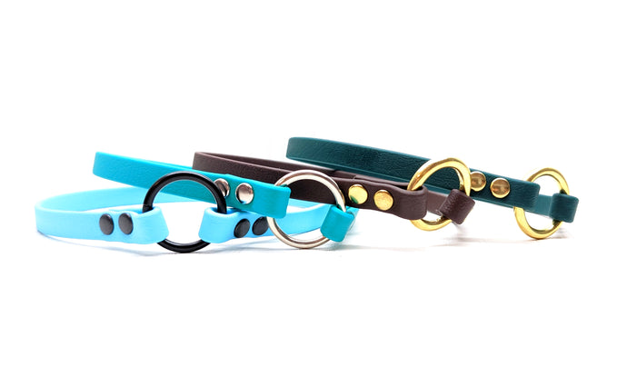 House ID Dog Collar - Waterproof BioThane Tag Collar