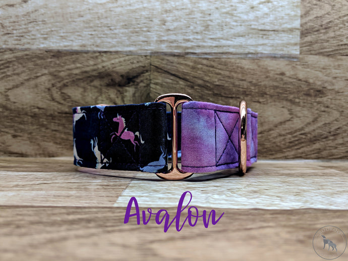 Unicorn Rose Gold Martingale