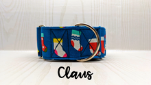 Load image into Gallery viewer, Claus Christmas Stocking Martingale Dog Collar