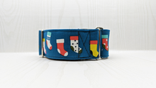 Load image into Gallery viewer, Claus Christmas Stocking Martingale Dog Collar
