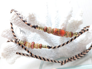 *SALE* Golden Rose Sunset Show Lead