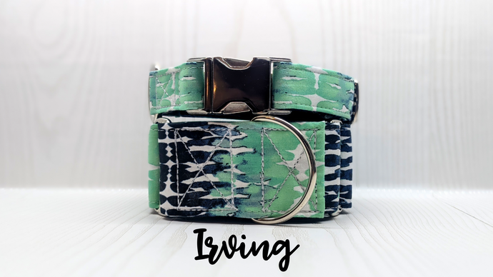 Irving Shibori style collars