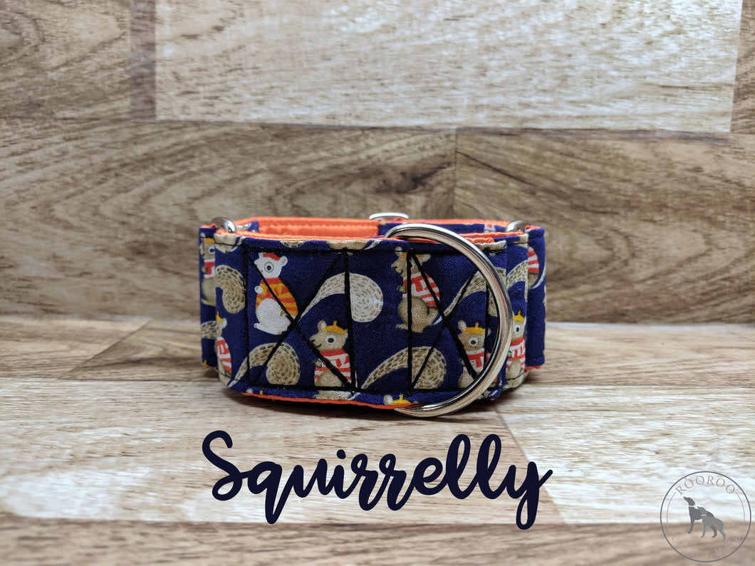 Squirrelly Martingale Collar