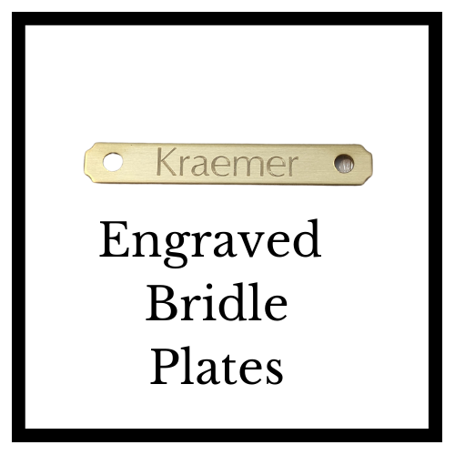 Brass Bridle Plate