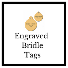 Load image into Gallery viewer, Brass Bridle Tag
